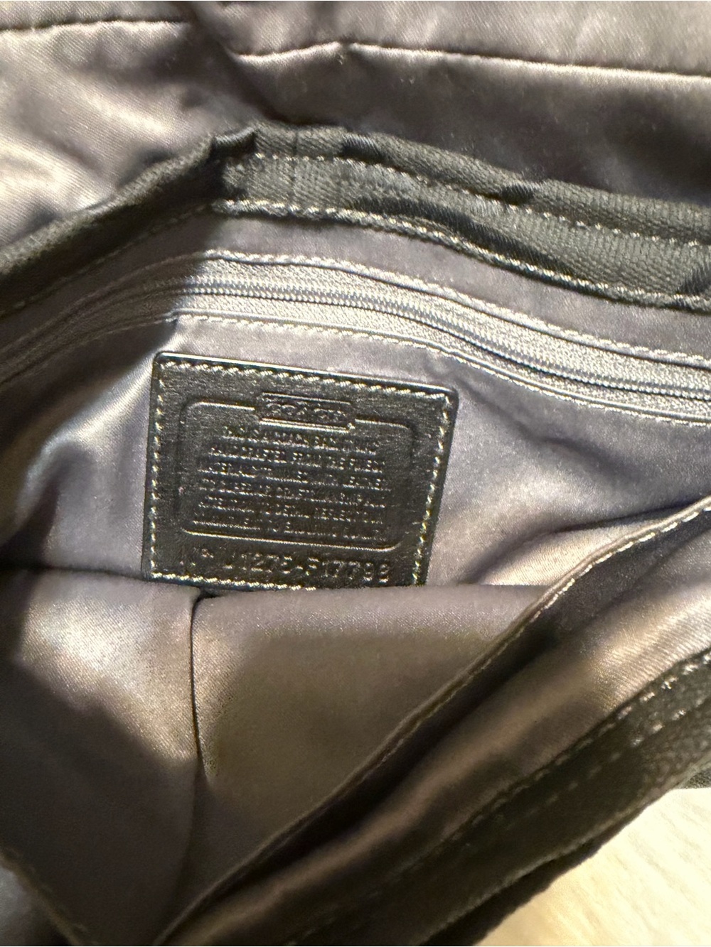 Coach Chelsea Flap Black Signature Turn Lock Shoulder Bag Silver Hardware F17798 - Picture 11 of 11